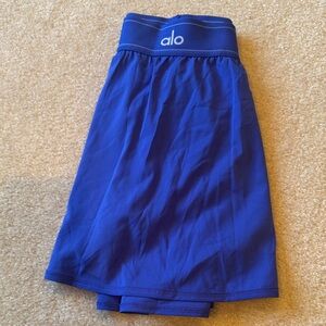 Alo Blue Match Point Skirt